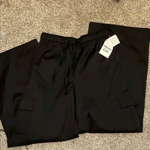NWT size Small Open Edit Black Wide Leg pants